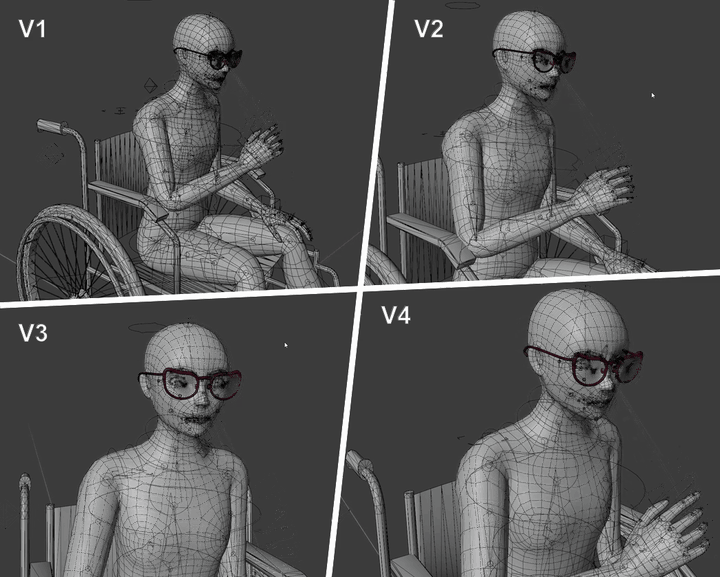 Glasses animations