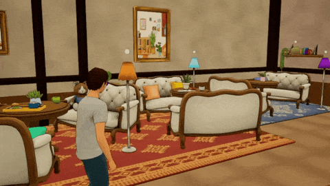 in game screen