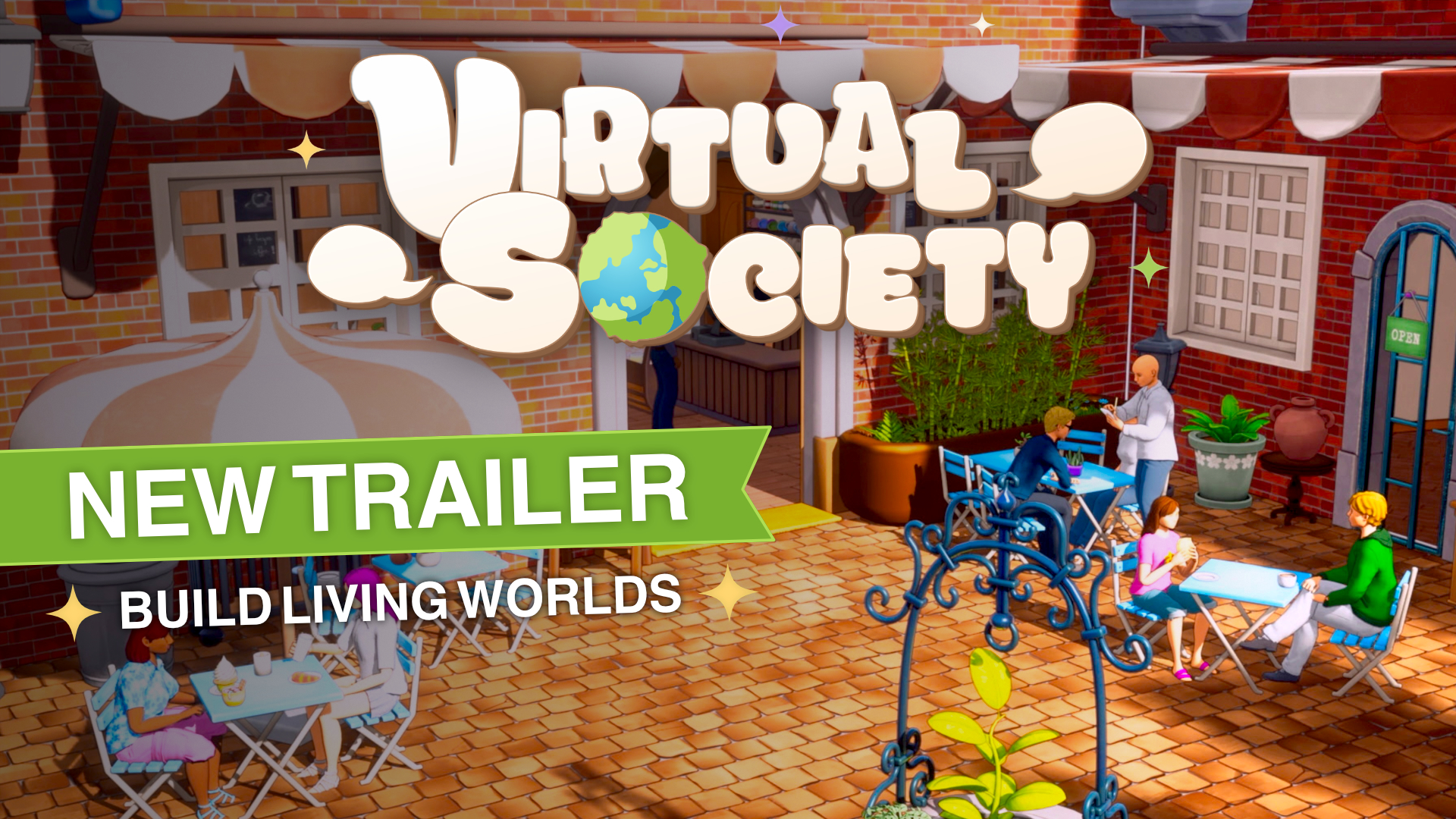 Nouveau trailer, nouveau site : VirtualSociety fait peau neuve !