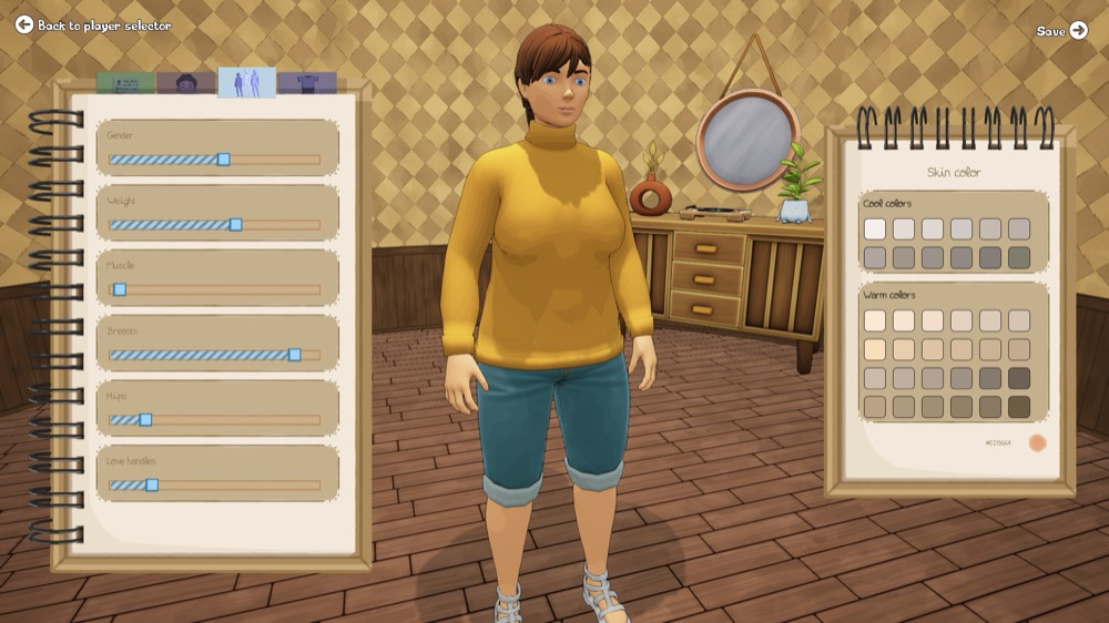 in game screen